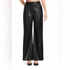 Ramy Brook Black Wide-Leg Pants